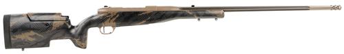 Weatherby Mark V Accumark Elite Left Hand Rifle MAE01N257WL8B, 257 Weatherby Mag, 26", Carbon Fiber Stock, Coyote Tan Finish, 3 Rds