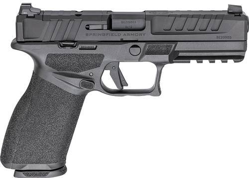 Springfield Echelon Pistol EC9459B3D15, 9mm, 4.5", Optic Ready, Black Interchangeable Backstrap Grips, Black Finish, 15 Rds