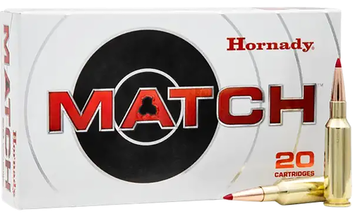 Hornady ELD Match Rifle Ammunition 81534, 224 Valkyrie, ELD-M, 88 GR, 2675 fps, 20 Rd/Bx
