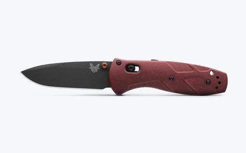 Benchmade Mini-Barrage Folding Knife w/Black Drop Point Blade (585BK-04)