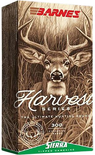 Barnes Harvest Rifle Ammunition 32397, 223 Remington, Sierra Tipped GameKing, 69 gr, 20 Rd/Bx
