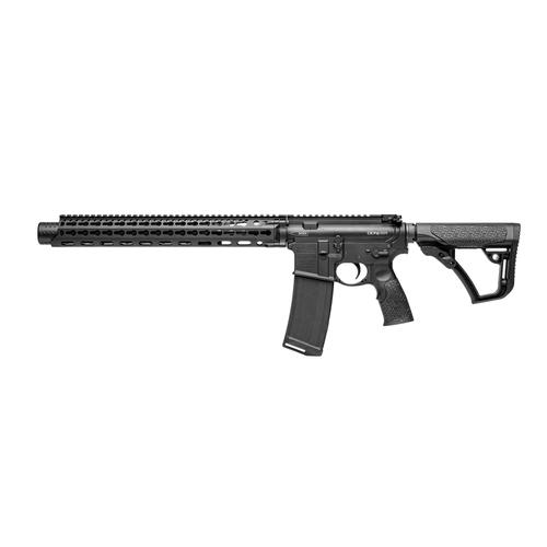 Daniel Defense DDM4 ISR Rifle, 300 Blackout, 16", DD Collaps Stock, Matte Black Finish, Integrally Suppressed, 32 Rd