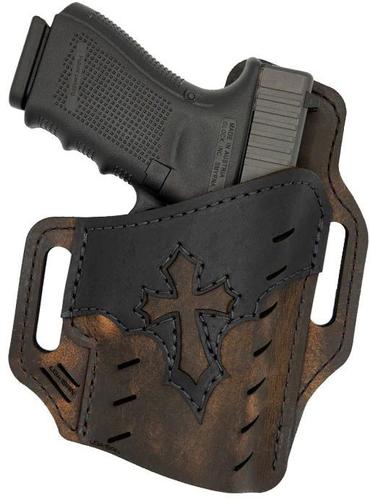 Versacarry Underground Guardian Holster, Arch Angel, Outside The Waistband, Right Hand, Brown, Size 4 (UGA4BRN)