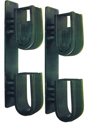 Rugged 10040 Double Hook Gun Rack w/Dual Locks