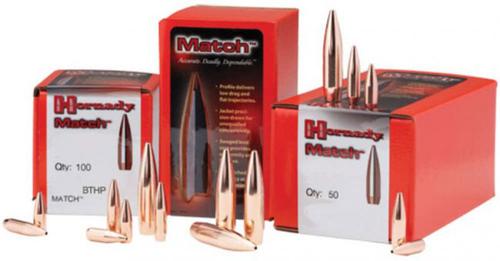 Hornady Rifle Bullet .30 Caliber 168 Grain ELD-Match 100/Box, Not Loaded