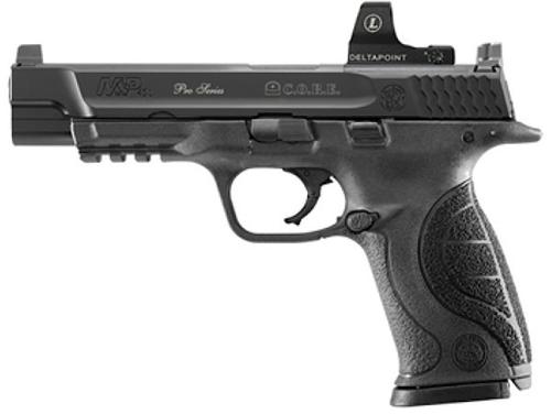 Smith & Wesson 40 Pro Optics Ready Pistol 178059, 40 S&W, 5 in, Interchangeable Palmswell Grip, Stainless Finish, 15 Rd