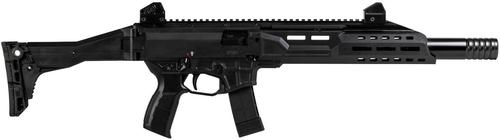 CZ Scorpion 3+ Semi-Auto Rifle 91434, 9mm, 16", Black Polymer Folding Stock, Ambidextrous, 20 Rds