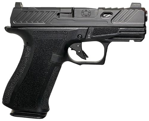 Shadow Systems CR920X Elite Optic Ready Pistol SS5040, 9mm Luger, 3.41in, Black Interchangeable Backstrap, Black Finish, 10 Rds