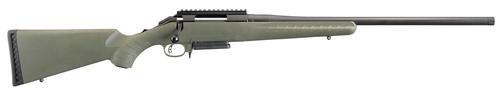Ruger American Predator Bolt Action Rifle 26948, 6mm Creedmoor, 22", Moss Green Stock, Matte Black Finish, 3 Rds