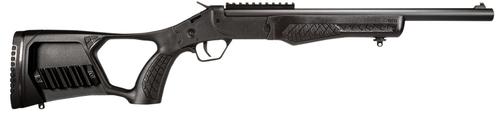 Rossi Tuffy Break Open Rifle SSPS45BK, 45 Colt (Long Colt), 16", Thumbhole w/Shell Holder Stock, 1rd Rds
