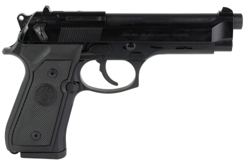 Beretta 92FS Semi-Auto Pistol, J92F300M, 9mm, Synthetic Grip, Blue Finish, 15 Rd