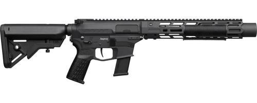 CMMG Zeroed Suppressed MKG Banshee SBR, 6.5", 45 ACP, Armor Black Finish, B5 Rip-Stock, Suppressor Included, 13+1
