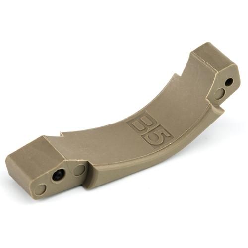 B5 Systems Bravo Drop-In Curved Trigger Guard For AR Rifles, FDE