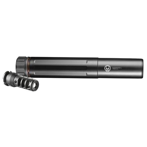 Dead Air Sandman L KeyMo Black Suppressor 30 Cal. W/ 5/8X24 KeyMo Muzzle Brake