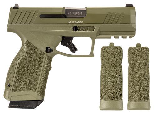 Taurus GX4 Carry Pistol 1-GX4CR94F-10F, 9mm Luger, 3.70in, Sniper Green, Sniper Green Cerakote w/Black Controls Finish, 10 Rds