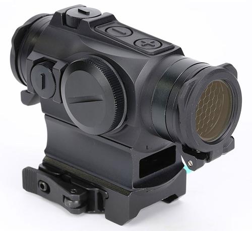 Holosun HS515GM Red Dot Sight w/Riser Mount HS515GM, 1x, Black, 2 MOA Dot, 65 MOA Circle