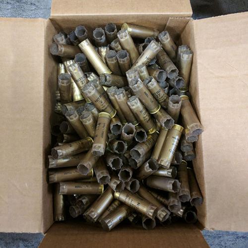 Remington Nitro Once Fired Empty Gold Hulls, 12 Gauge, 2-3/4", Approx 400 Hulls, Packed by weight (7.5 lbs)