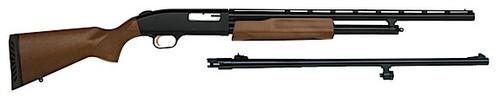 Mossberg 500 Super Bantam Shotgun 54188, 20 Gauge, 22" VR & 24" Rifled w/sights, 3" Chmbr, Accu Chokes, Rifle Sights, Wood