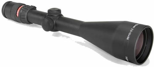 Trijicon Accupoint Rifle Scope TR22R, 2.5-10x, 56mm, 30mm Tube Dia, Black, Triangle Reticle