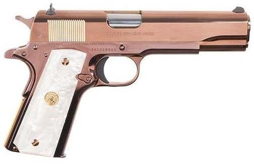 Colt Series 80 Custom Pistol O1073BSTS-RG, 38 Super, 5.0in, Custom G10 w/Blue Colt Grips, 9 Rds