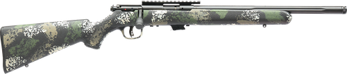 Savage Mark II FV-SR Bolt Action Rifle 28905, 22 Long Rifle, 16.5 in Threaded, Forest Camo Stock, Black Finish, 5 Rd
