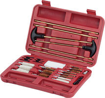 Outers 70072 Universal 32 Piece Cleaning Kit, .17 Cal and Up, Molded Case