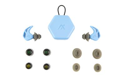 Axil X20 Earplugs 24 dB, In the Ear, Slate Blue (X20B)