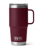 Yeti Rambler 30oz Travel Mug w/ StrongHold Lid Stainless Steel, Wild Vine Red