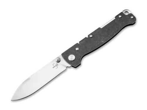 Boker Plus Atlas Backlock Drop Point Folding Knife (01BP0064)