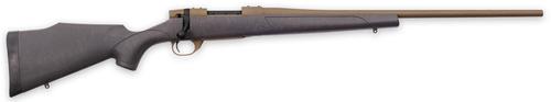 Weatherby Vanguard Weatherguard Bolt Action Rifle VWB306SR2T, 30-06 Springfield, 22" Threaded, Black w/ Bronze Stock, 5 Rds