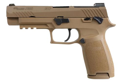 Sig P320 M17 *MA Compliant Pistol 320F9M17MSMA, 9mm Luger, 4.70", Coyote PVD Finish, 10 Rds