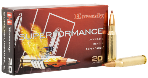 Hornady Superformance Rifle Ammunition 80944, 308 Win, Copper Alloy eXpanding, 150 gr, 2900 fps, 20 Rd/Bx