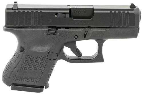 Glock G27 Gen5 Subcompact Pistol G275AUT, 40 S&W, 3.43", Textured Grip, Modular Backstrap, Black Finish, 9 Rds