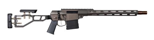 Q The Fix Bolt Action Rifle, QFIX8616INBLK, 8.6 BLK, 16", Gray Finish, Folding Stock, 10 Rds