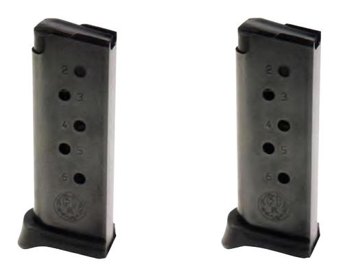 Ruger LCP 380 ACP 6 Round Black Magazine (90643)