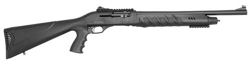 Rock Island Armory Tact LI-ON Semi-Auto Shotgun X4, 18.50", 3" Chmbr, Black Fixed w/Pistol Grip Synthetic Stock, 4 Rds