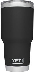 Yeti Rambler Tumbler 30oz Stainless Steel Cup, DuraCote Black (YRAM30BK)