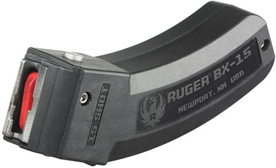 Ruger BX-15 22 Long Rifle 15 Round Magazine for Ruger Charger (90463)