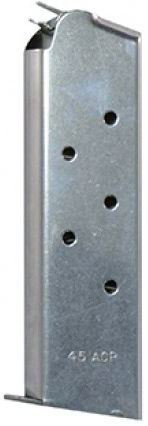 Kimber 1911 .45 ACP 7-Round Stainless Steel Magazine (1000156A)