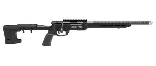 Savage B22 Precision Lite Bolt-Action Rifle 70256, 22LR, 18" Carbon Fiber Barrel, MDT Billet Aluminum Chassis Stock, 10 Rds