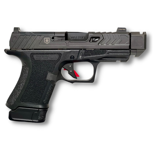 Shadow Systems CR920P War Poet Pistol SS-4284, 9mm, 3.75in, Black Frame Grips, 13 Rds