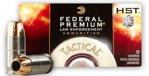 Federal Law Enforcement HST Pistol Ammunition P45HST1, 45 ACP, HST, 230 gr, 950 fps, 50 Rd/Bx