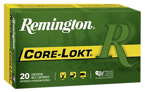 Remington Core-Lokt Rifle Ammunition 27941, 450 Bushmaster, SP, 300 gr, 2040 fps, 20 Rd/Bx