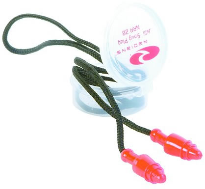 Radians Super Soft Washable & Reuseable Red/Black Plugs 28 dB (JP3150HC)