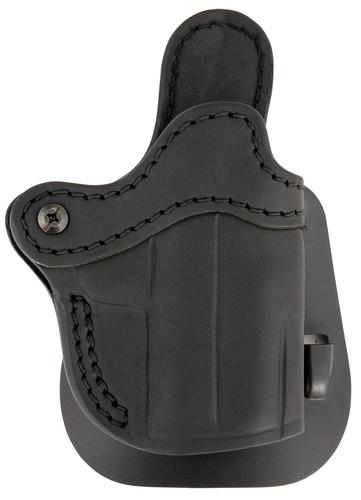 1791 Gunleather BHC Optic Ready Holster, OWB, Right Handed, Stealth Black Leather