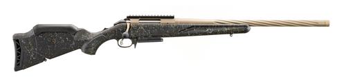 Ruger American II Rifle 46973, 6.5 Creedmoor, 20", Black Splatter Gen II Stock, Burnt Bronze Cerakote, Spiral Fluting, 3 Rds