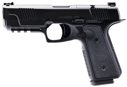 Daniel Defense H9 Semi-Automatic Pistol 5017910084006, 9mm, 4.28:, Black G10 Grips, Black Finish, 15 Rds
