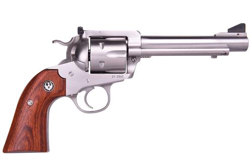 Ruger Bisley Flattop Revolver 5250, 44 Special, 5.5in, Rosewood Grips, Satin Stainless Finish, 6 Rds