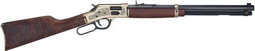 Henry Big Boy Side Gate Lever Action Rifle, 44 Special, 20", Brass Receiver, Walnut Stock, 10 Rds
