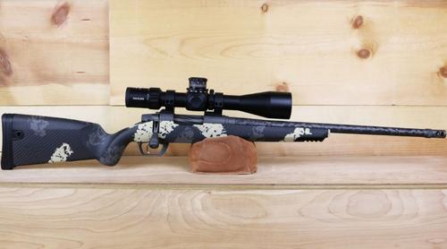 Gunwerks Clymr Long Range Rifle CLYMR65PRC-T-Tu, 6.5 PRC, 20" Carbon, Tan Stock, Tungsten Finish